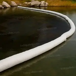 Barrera Flotante para Contención y Control de Derrames de Aceite e Hidrocarburos Sorbent Boom