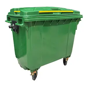 Contenedor de Basura 1,100 litros color Verde