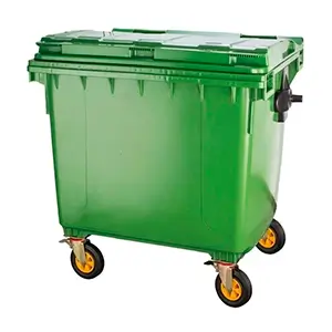 Bote de Basura 360 litros color verde