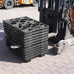 HalfPallet, media tarima de plastico