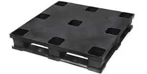 Tarima de plastico estandar superficie cerrada