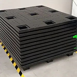 Tarima de plastico para envios y exportaciones