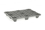 Tarima de plastico medida europea EuroPallet 120 x 80 cm, anidable y ligera para optimizar espacio.