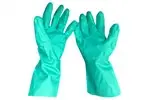Guantes de nitrilo durables y lavables; adecuados para refinación, agroquímicos, impresión y manejo de sustancias técnicas.