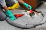 Viene equipado con todo lo necesario para gestionar derrames de manera eficiente, lo que garantiza una respuesta rápida y efectiva ante cualquier eventualidad.