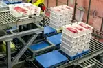 Tarima de plastico PharmaPallet optimiza logistica en industria farmaceutica, larga vida util y bajo mantenimiento operativo.
