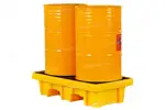 Tarima TAD1011 con medidas 130 × 69 × 30 cm, capacidad de contención de 120 litros soporta hasta 1,500 kg estáticos.