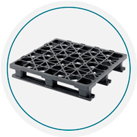 Tarimas de plastico para racks 48 x 45 pulgadas STD4845R