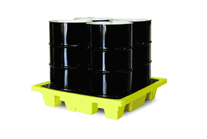 4 Drums Spill Containment Pallet